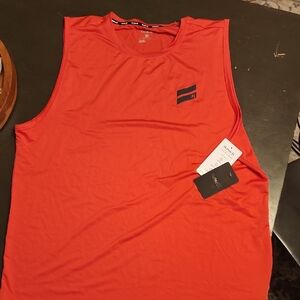 Hurley Men's Red Sleeveless Shirt